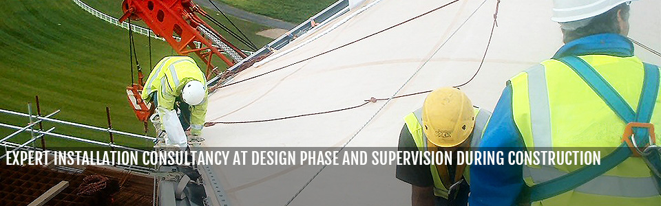 ptfe glass fibre roof, ascot, uk